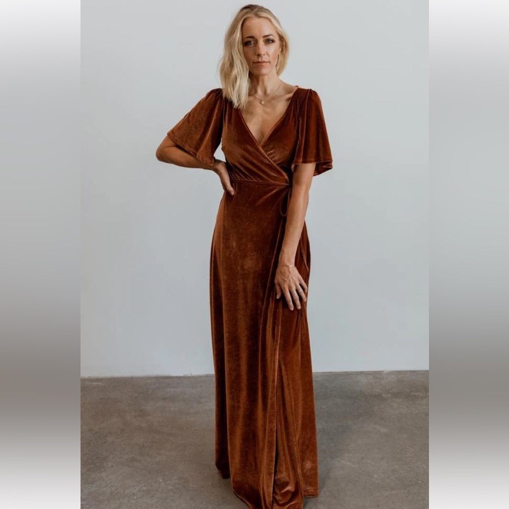 Baltic Born Rust Maxi Dress